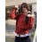 Women's Elegant Lace Patchwork & Tie Waist Loose Cardigan Sweater - Off-Shoulder/Boat Neck Jacket, Cozy Fall/Winter Outerwear, Machine Washable Layering Piece for Blouses & Trousers (Patchwork Design)