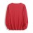 Women's Casual Long Sleeve T-Shirt/Pullover Blouse with A-Z Letter Print ( Initials Available) - Round Neck All-Season Top for Casual Attire, Parties & Layering - Machine Washable Regular Fit Shirt
