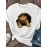 [Cute Orange Kitten T-Shirt] Lightweight Comfortable Fit Women's Cute Orange Kitten Peeking from Torn Hole Graphic T-Shirt - Red Casual Everyday Tee for Pet Lovers - Medium Elasticity Fabric Spring Summer Apparel