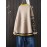 Plus Size, Women's Casual Geometric Color Block V-Neck Cardigan - Loose Fit Spring/Fall Sweater with Yellow & Brown Patterns, Machine Washable, Cute Sweaters, Fall Fashion, Stylish Knitwear, Cozy Fabric, Versatile Top, Spring Collection